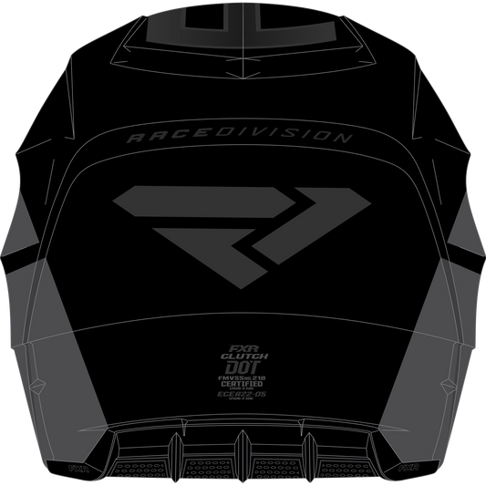 FXR Clutch Cold Stop QRS Helmet w/ Maverick Goggle