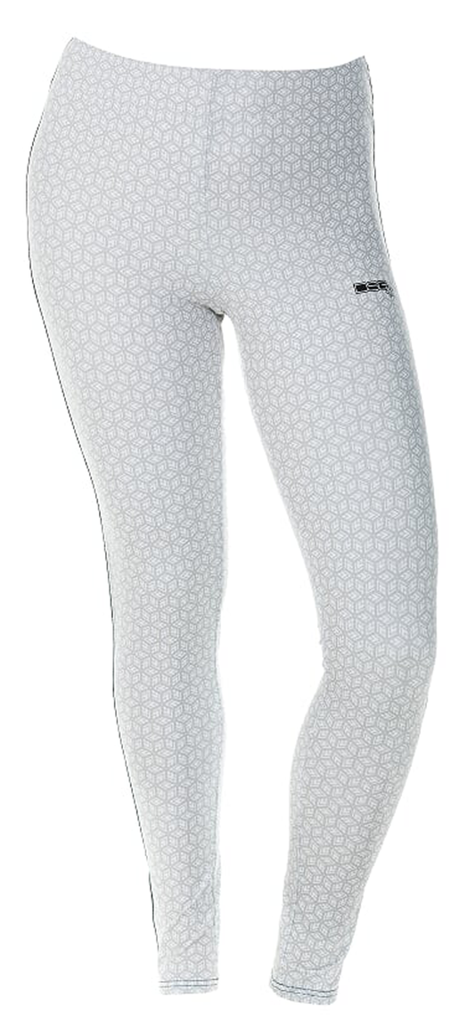 DSG Women's D-Tech Base Layer Pant - White Snowflake Snowflake