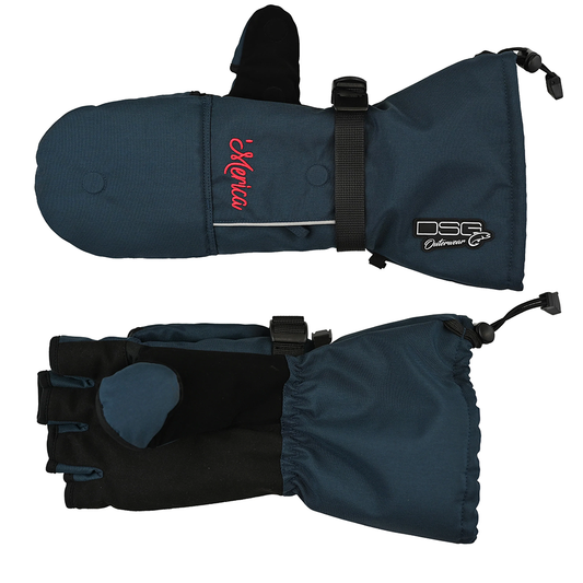 DSG Arctic Appeal 3.0 Flip Top Mitten - Deep Waters 'Merica Merica