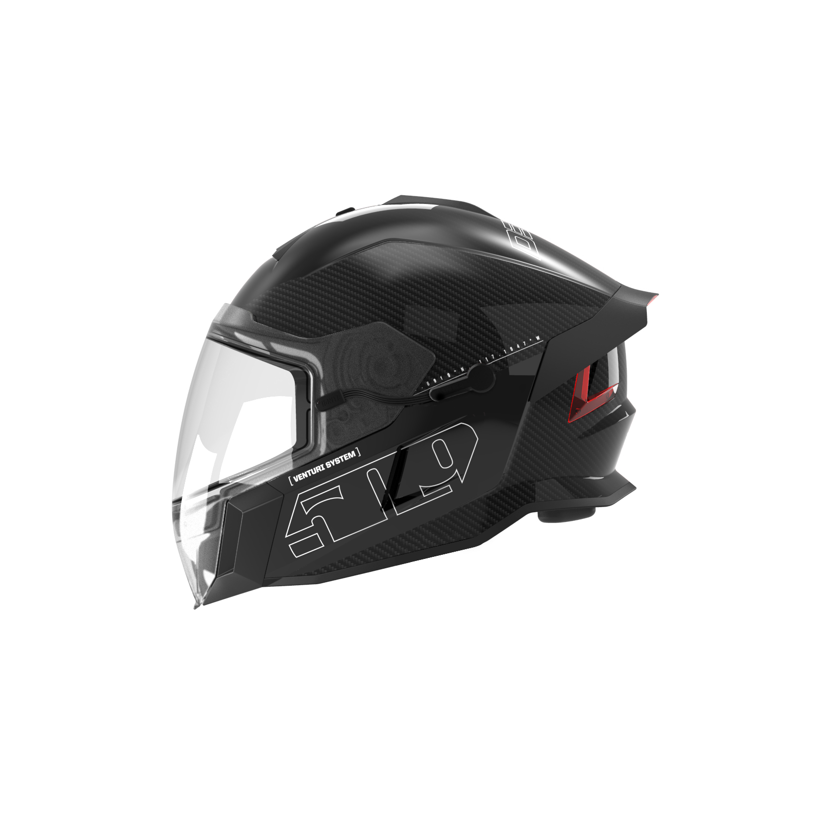 509 Delta V Carbon Ignite Helmet - Legacy (Gloss) – Up North Sports