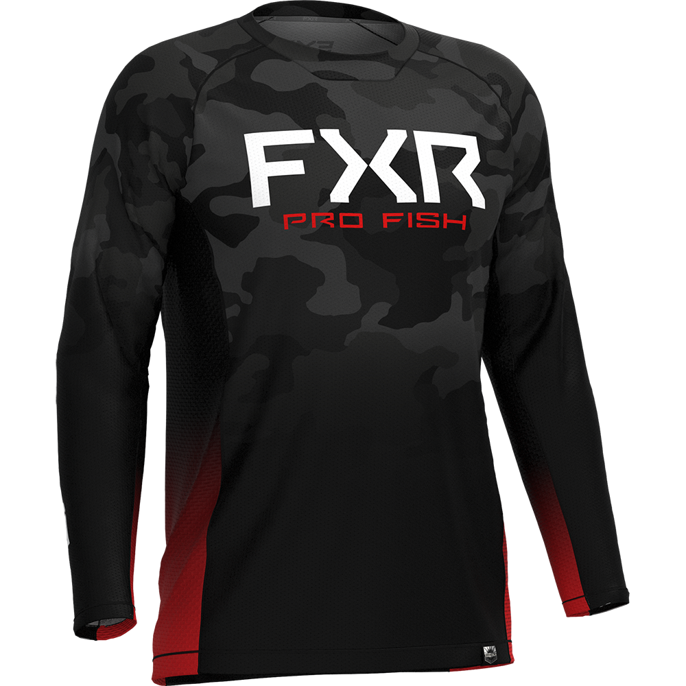 フィッシング DERBY CAMO AIR UPF LONGSLEEVE FXR XL
