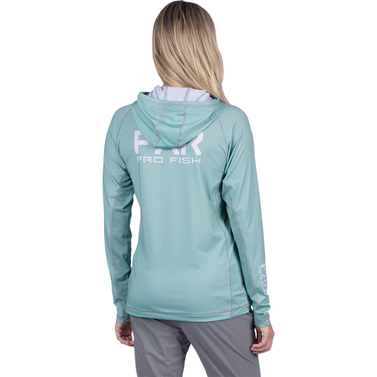 FXR Women's Derby Air UPF Pullover Hoodie