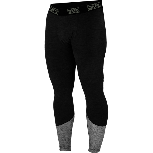 FXR Endeavor Hybrid Merino Pant Black / Grey Heather