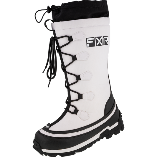FXR Expedition Boot White-Black