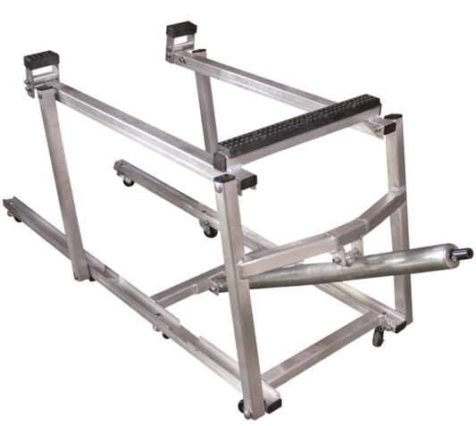Extreme Max 5800.1184 Deluxe Aluminum Snowmobile Lift - Wheel Kit Included