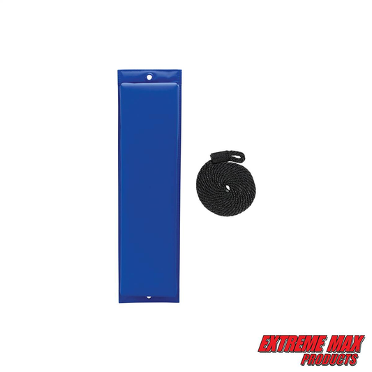 Extreme Max BoatTector Flat Fender with Fender Line - 26"