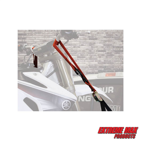 Extreme Max Utility Tie-Down Strap - 1.25", 1300 lbs., Pack of 2 - 5900.1139 TieDown1.25-1