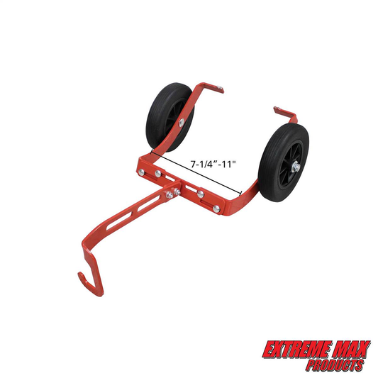 Extreme Max Pro Series Adjustable Snowmobile Dolly System - 5800.2018 ProSeriesAdjSnowDollySystem2