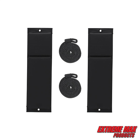 Extreme Max BoatTector Contour Fender Value 2-Pack - 24", Black - 3006.7225