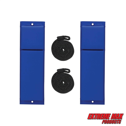 Extreme Max BoatTector Contour Fender Value 2-Pack - 24", Blue - 3006.7231