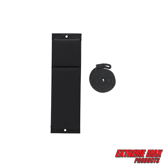 Extreme Max BoatTector Contour Fender and Fender Line - 24", Black - 3006.7213
