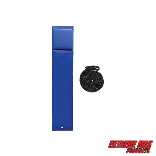 Extreme Max BoatTector Contour Fender and Fender Line - 30", Blue - 3006.7267