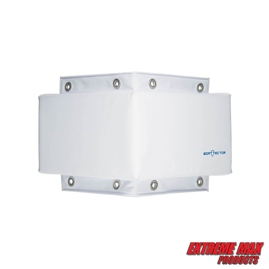 Extreme Max BoatTector Corner Dock Bumper white2