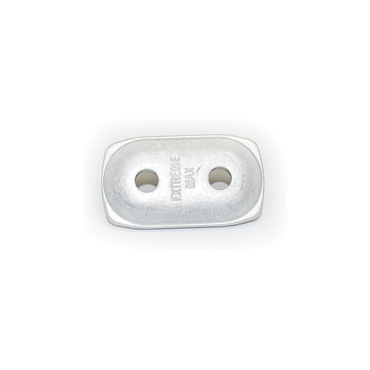 Extreme Max Rectangular Aluminum Double Backer - Pack of 24 - 5900.5603 ExtremeMaxRectDoubleBacker-1