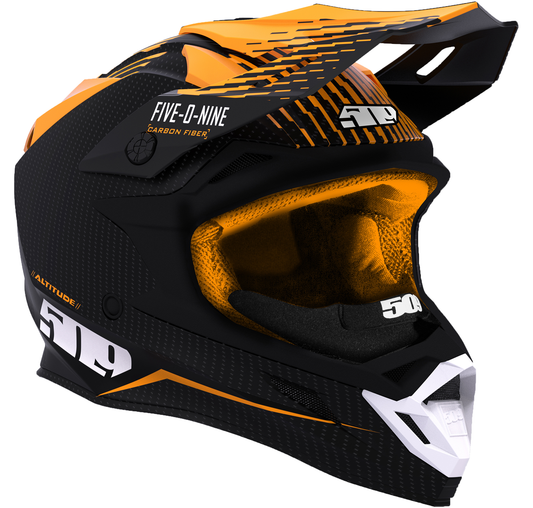 509 Altitude Carbon Fiber Helmet - Off Grid Orange