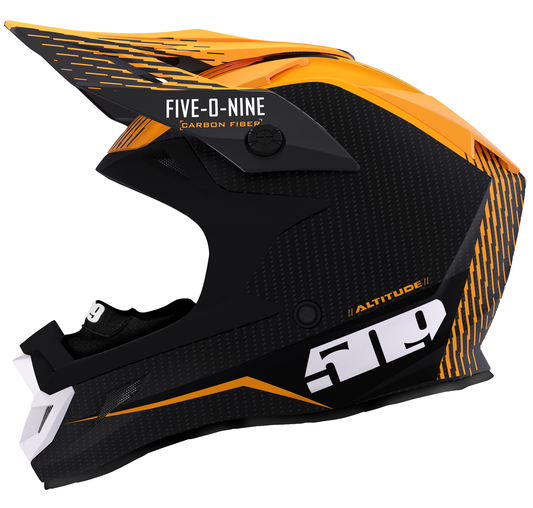 509 Altitude Carbon Fiber Helmet - Off Grid Orange