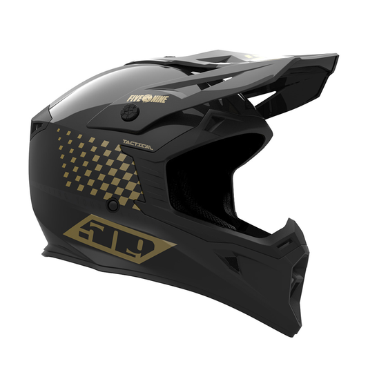 509 Tactical Offroad Helmet - Speedsta Black Gold