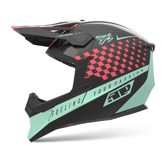 509 Tactical 2.0 Enduro Helmet - Speedsta Coral