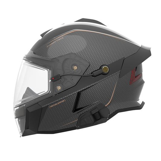 509 Delta V Carbon Commander Helmet - Black Gold (Gloss Buckhorn Gold) Black Gold (Buckhorn Gold) (Gloss)