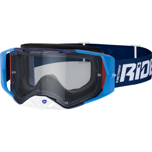 FXR Factory Ride Clear MX Goggle