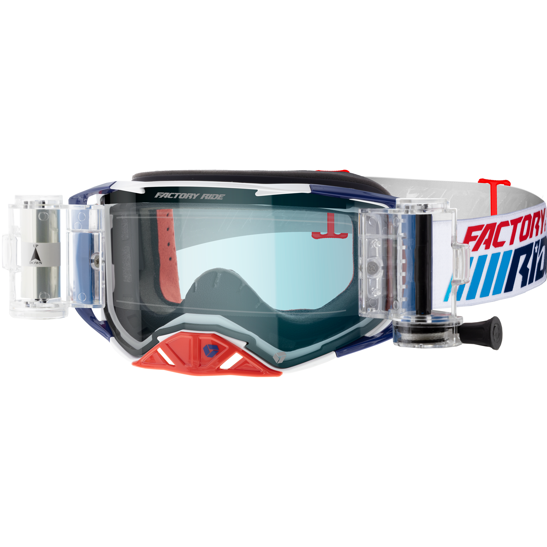 goggle roll offs FXR Factory Ride Roll Off Goggle