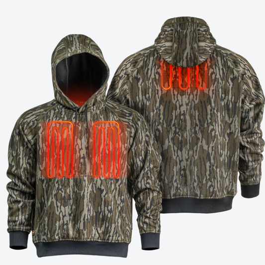 FieldSheer BLX Mossy Oak Heated Pullover Men's