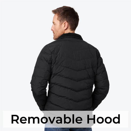 FieldSheer Crest Heated Jacket Men's FieldSheerCrestJacketBlack-2