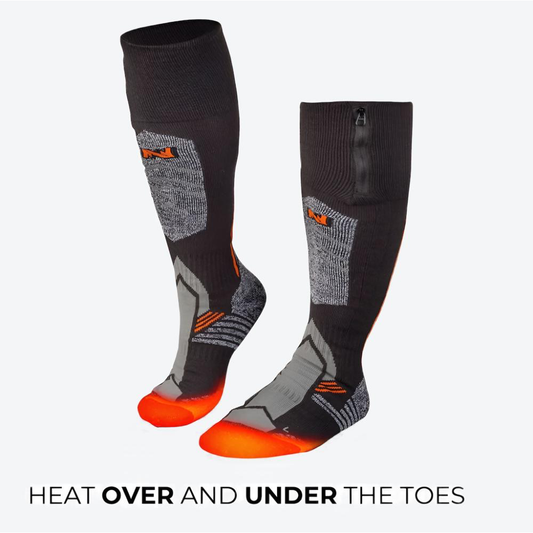 FieldSheer Pro Compression Heated Ski Socks Unisex