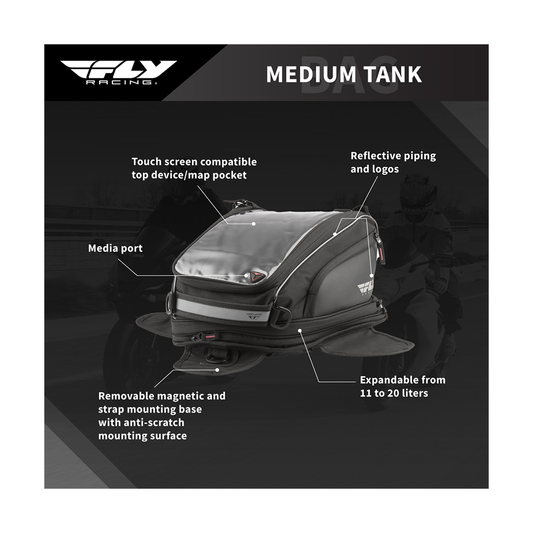 Fly Racing Medium Tank Bag FlyMediumTankBag-2