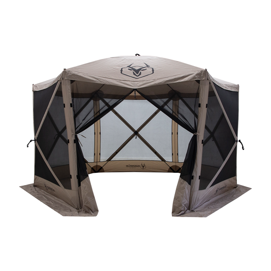 Gazelle Tents G6 6-Sided Portable Gazebo - Desert Sand - GG601DS
