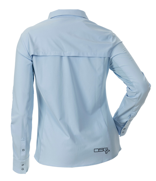 DSG Women's Victoria Snap-Up UPF Shirt - Glacier