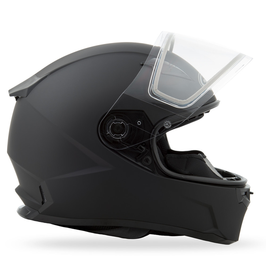 GMAX FF49S Helmet W/Dual Lens Shield Matte Black