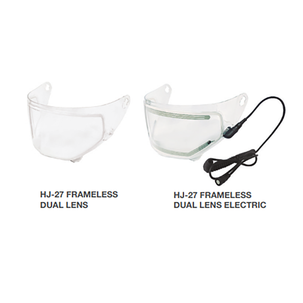 HJC HJ-27D Dual Lens Frameless Shield