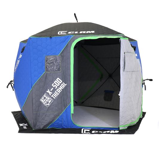 Clam X-500 Thermal Ice Team Edition - 5 Side Hub Shelter Door