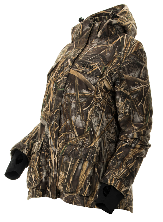 DSG Women's Kylie 4.0 3-in-1 Hunting Jacket - with Removable Fleece Liner Realtree Max-7