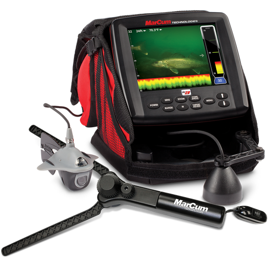 Marcum LX-9L Sonar/Underwater Camera Combo w/12V Lithium Battery