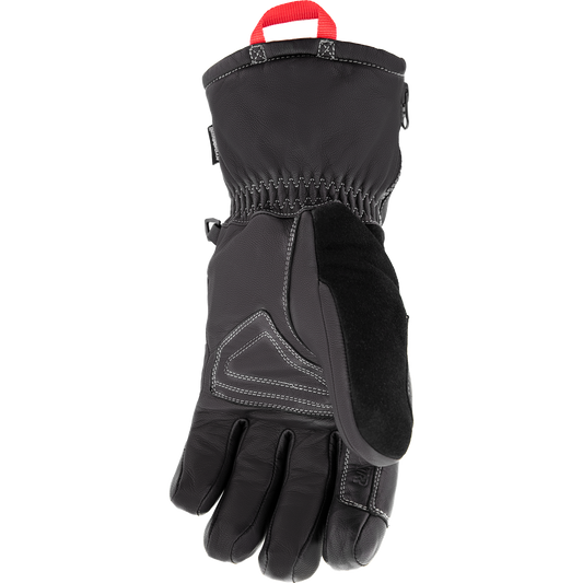 FXR Leather Short Glove Black