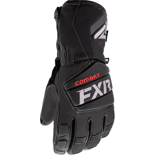 FXR Leather Short Glove Black