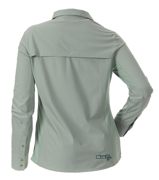 DSG Women's Victoria Snap-Up UPF Shirt - Lichen