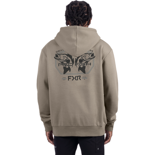 FXR Men's Walleye Cotton Pullover Hoodie