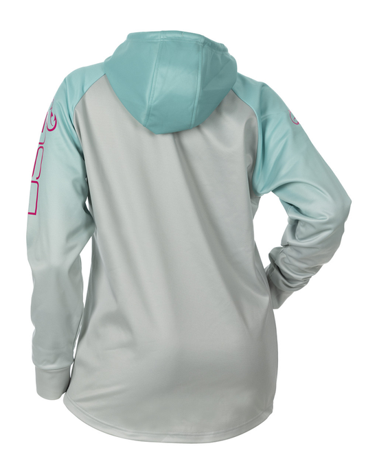 DSG Women's Starr Technical UPF Hoodie - Mist/Aqua