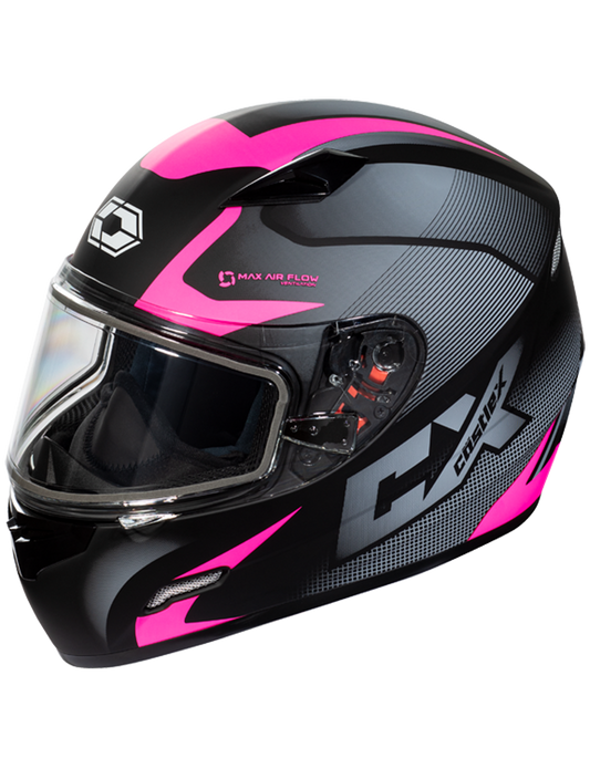 Castle X Mugello Squad Snow Helmet w/Dual Lens Shield