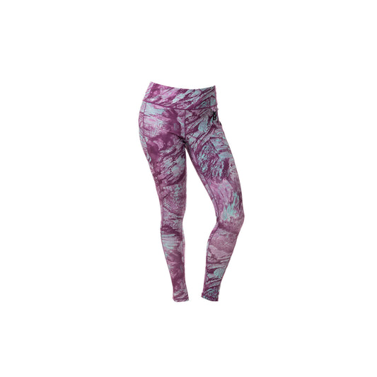 DSG Women's UPF Leggings - Ocean Spray Realtree® Aspect Camo