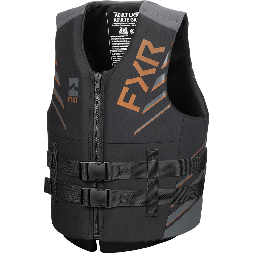 FXR Podium Adult Life Jacket Neoprene Safety Vest – Up North Sports