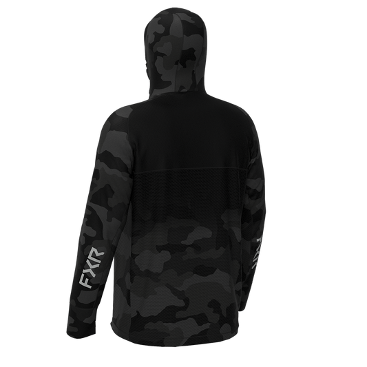 FXR Men's Pro Camo Air UPF Pullover Hoodie