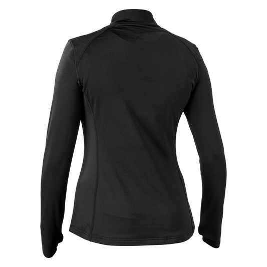 Castle X Women's Regulator 1/4 Zip Top Base Layer Black