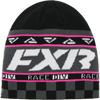 FXR Race Division Beanie Black-Electric Pink