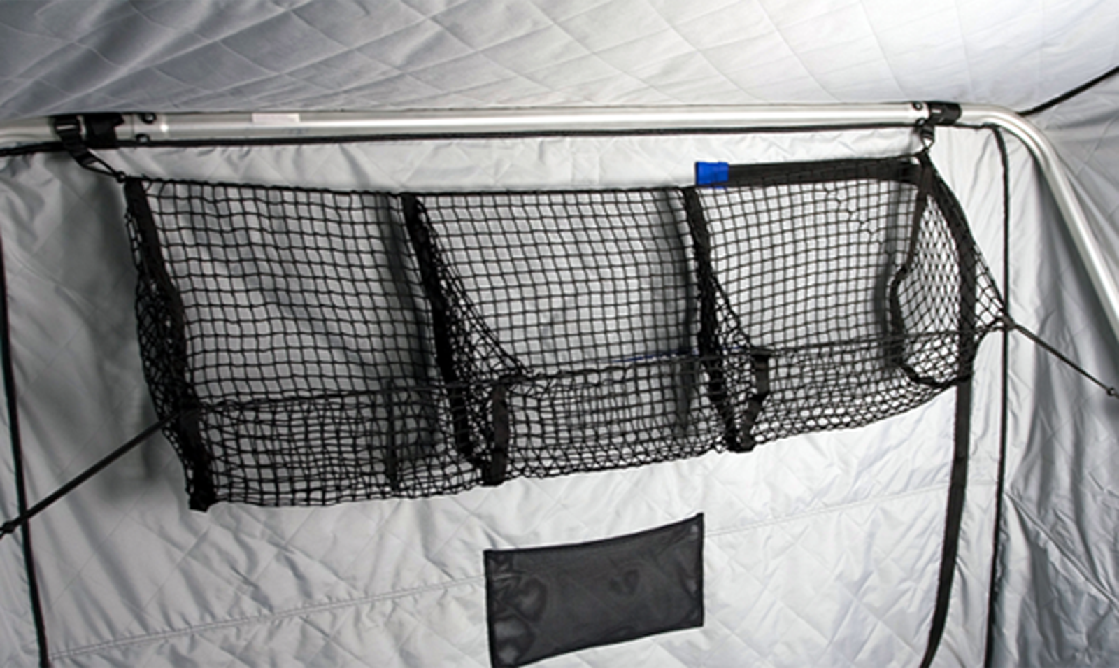 Otter 3 Pocket Cargo Storage Net Ice Shelter Storage
