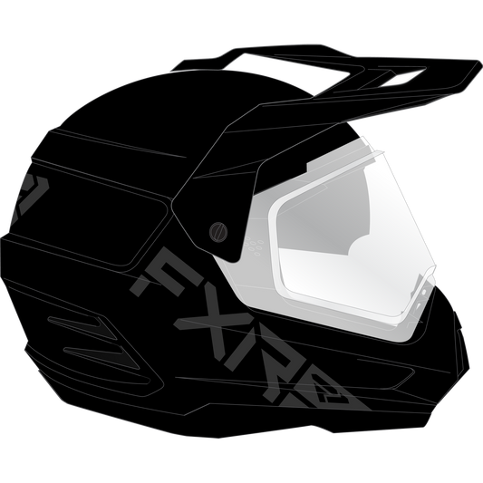 FXR Torque X Prime Helmet w/ Dual Lens Shield
