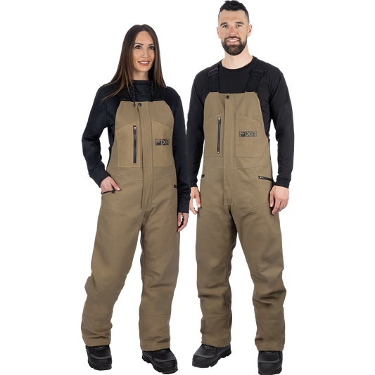 FXR Unisex Task Insulated Canvas Bib Overall